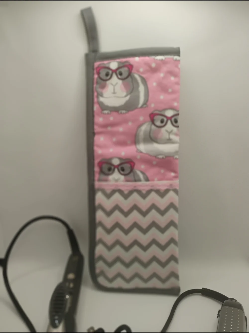 Guinea Pig Pattern Heat Resistant Travel Storage Pouch-Handmade